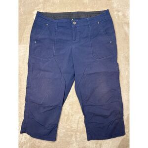 Kuhl Capri Hiking Pants Womens 14 Plus Size Blue